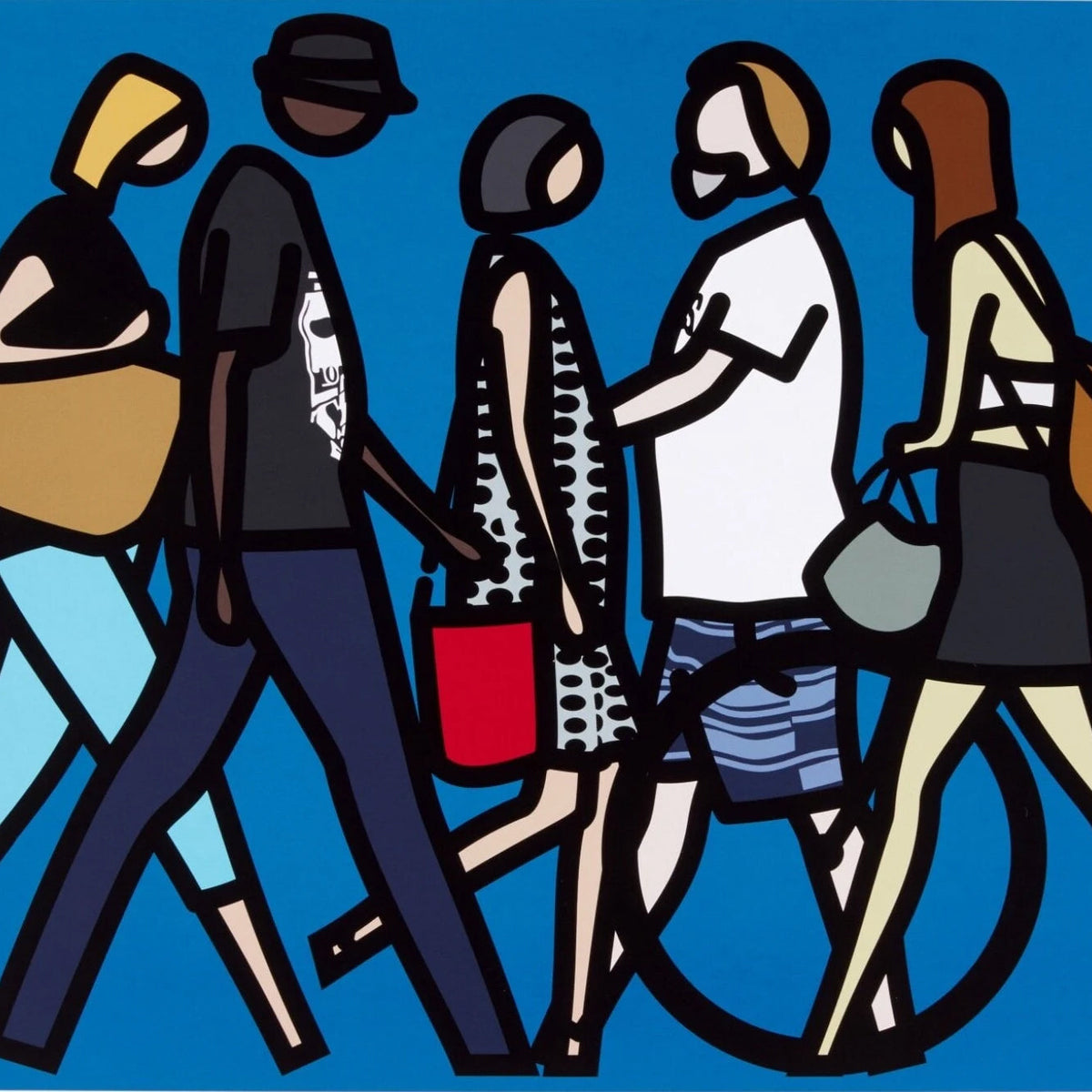 Julian Opie prints and artworks available from Dovehouse Contemporary