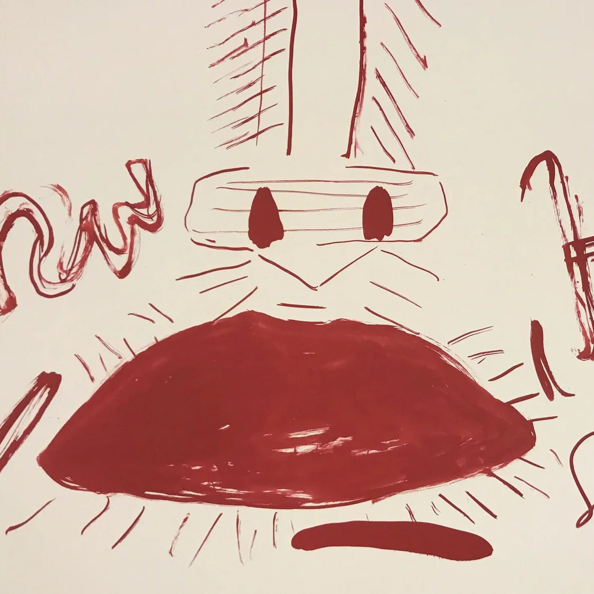 Rose Wylie prints and artworks available from Dovehouse Contemporary