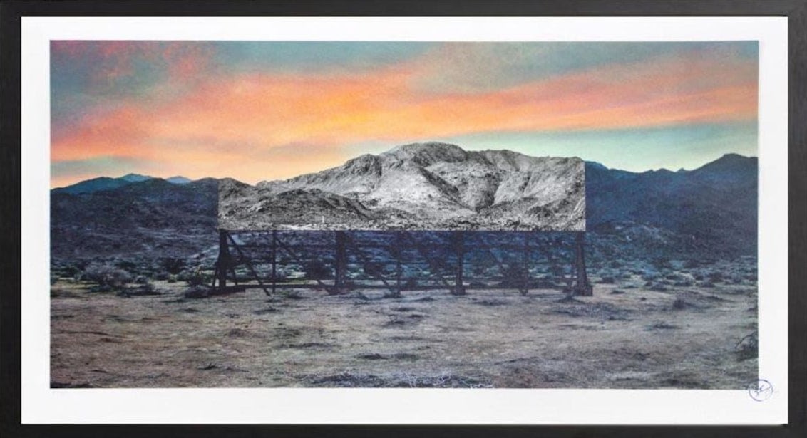 Trompe l'oeil, Death Valley, Billboard - My Store