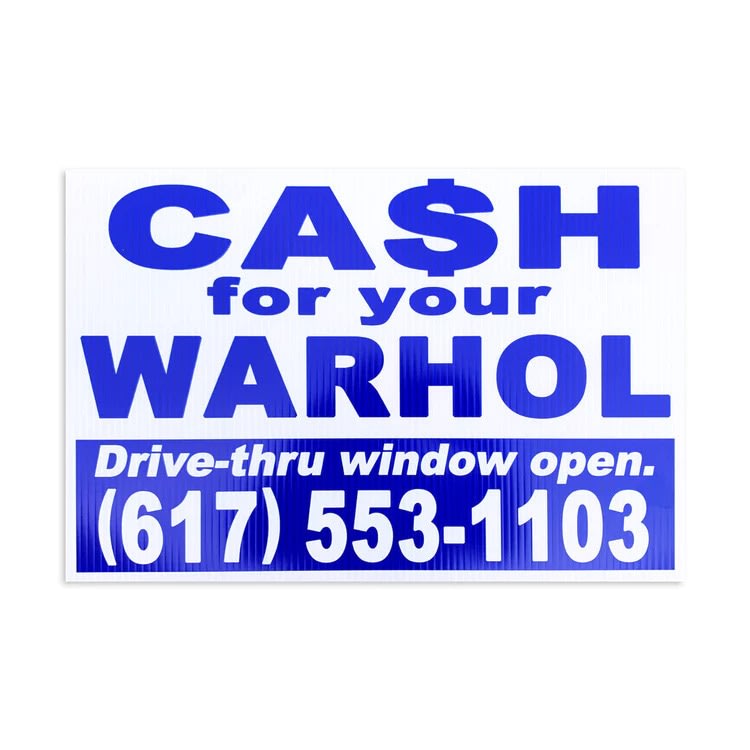 Cash For Your Warhol 2 - My Store