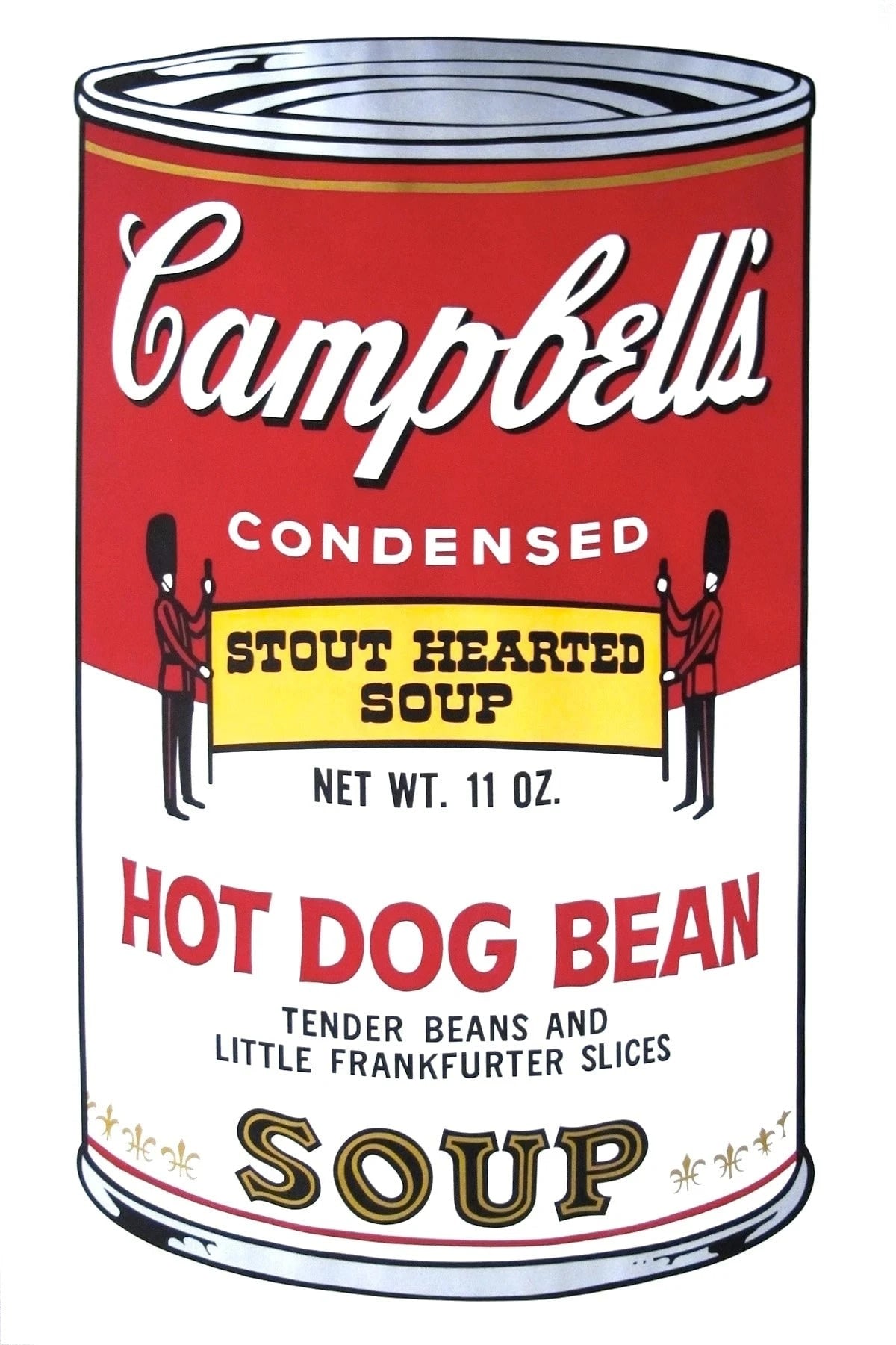 Campbell’s Soup Cans II: Hot Dog Bean 59 (AP) - My Store