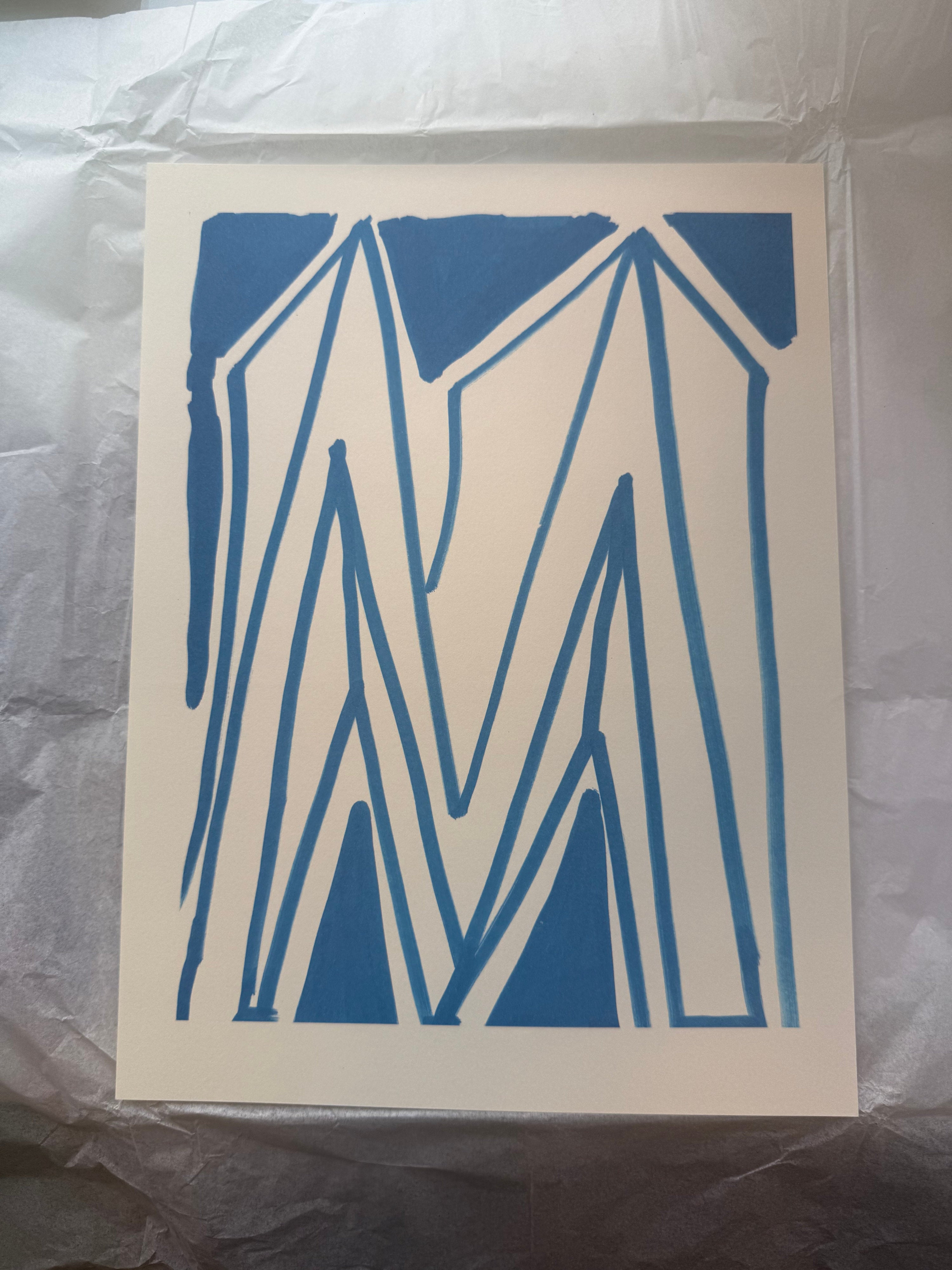 'M' from 'Hockney's Alphabet' - My Store