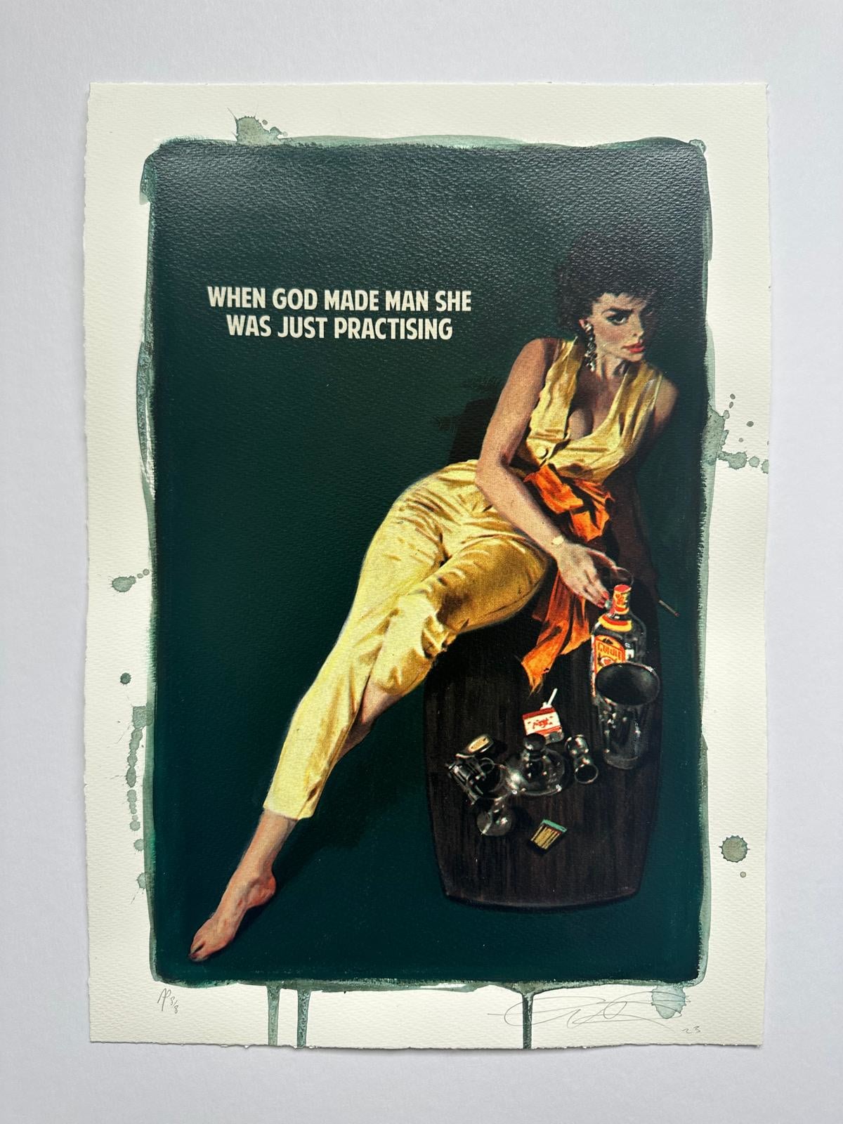 When God Made Man She Was Just Practising - My Store