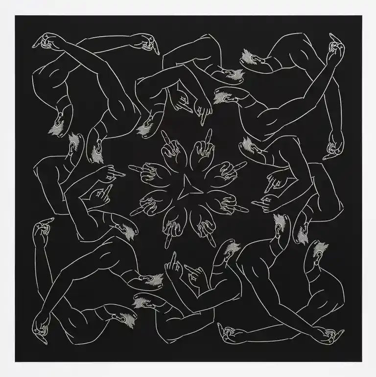 Middle Finger - black - My Store