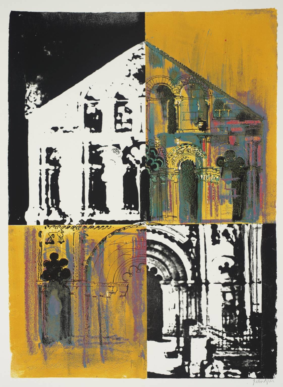 Petit Palais White and Yellow - My Store