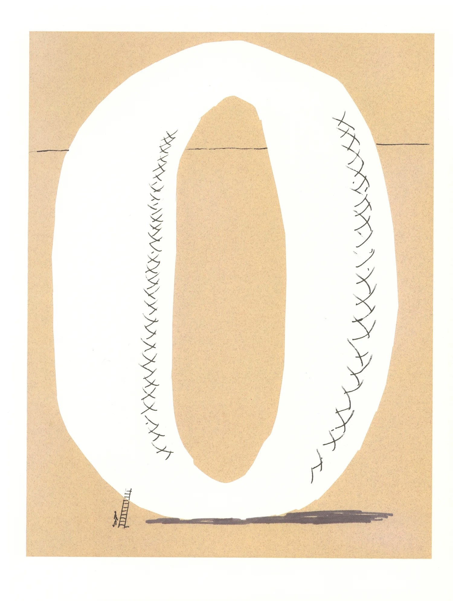 'O' from 'Hockney's Alphabet' - My Store