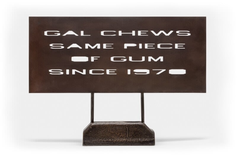 Gal Chews Same Piece of Gum - My Store