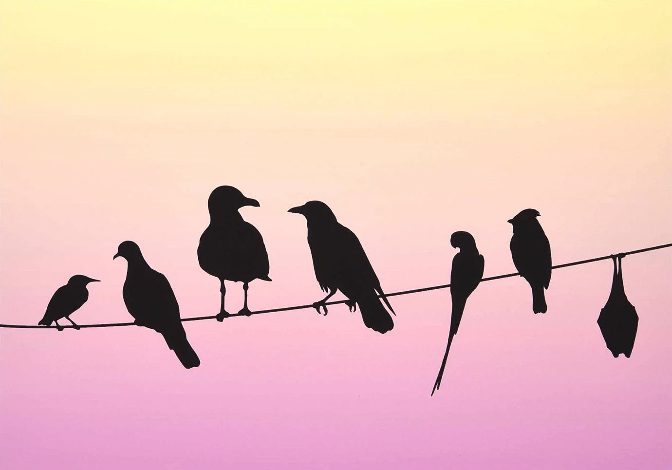 Jeremy Deller Some Londoners Birds Print - For Sale | Dovehouse Contemporary