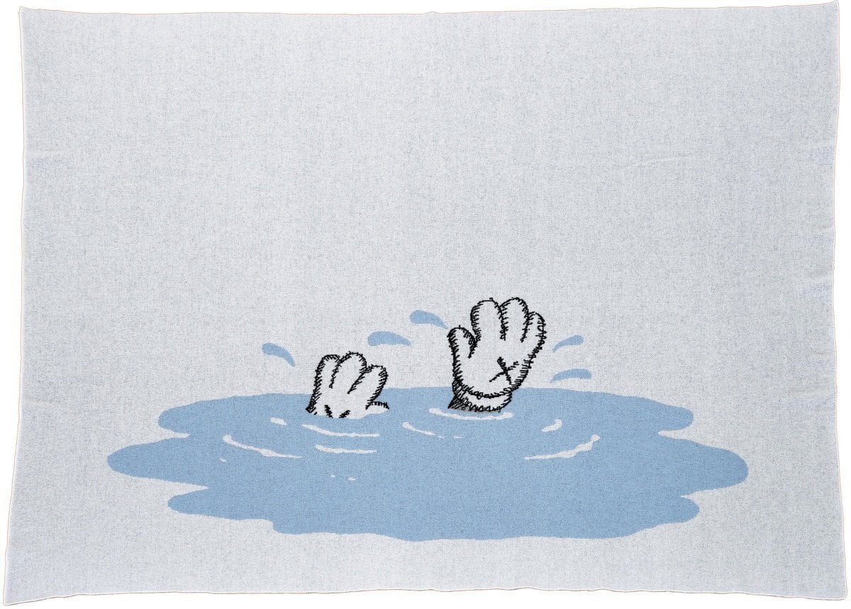 KAWS Blanket (Blue) - My Store