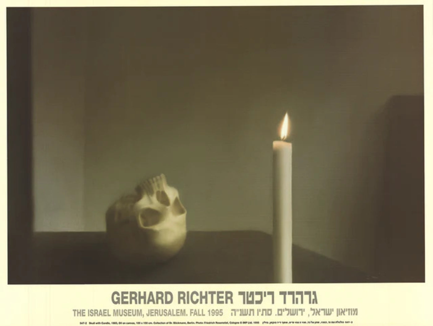 GERHARD RICHTER Skull with Candle - For Sale | Dovehouse Contemporary