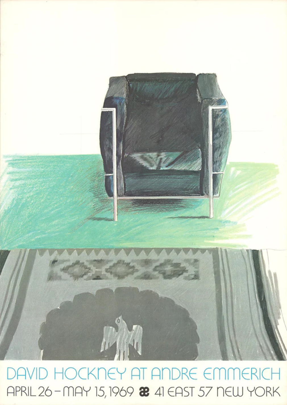 Corbusier Chair and Rug (sm)