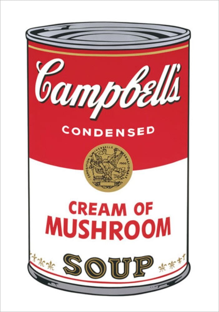 Andy Warhol — Campbell's Soup Can: Cream of Mushroom (F. & S. II.53)