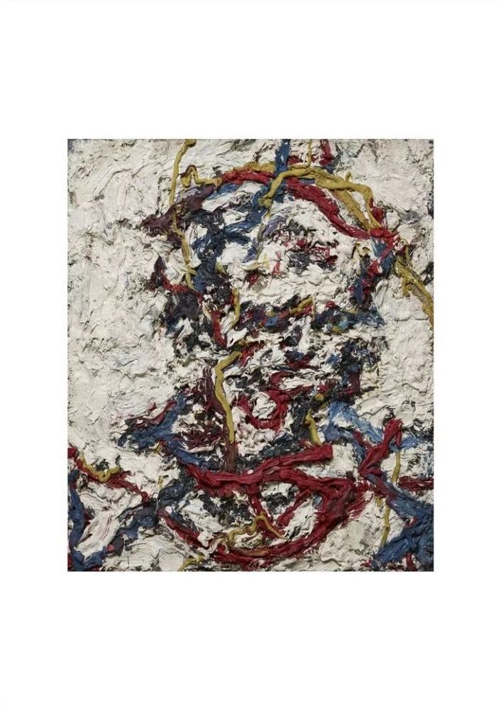 Frank Auerbach, Head of EOW III (1963–64), from The Charcoal Heads, 2024