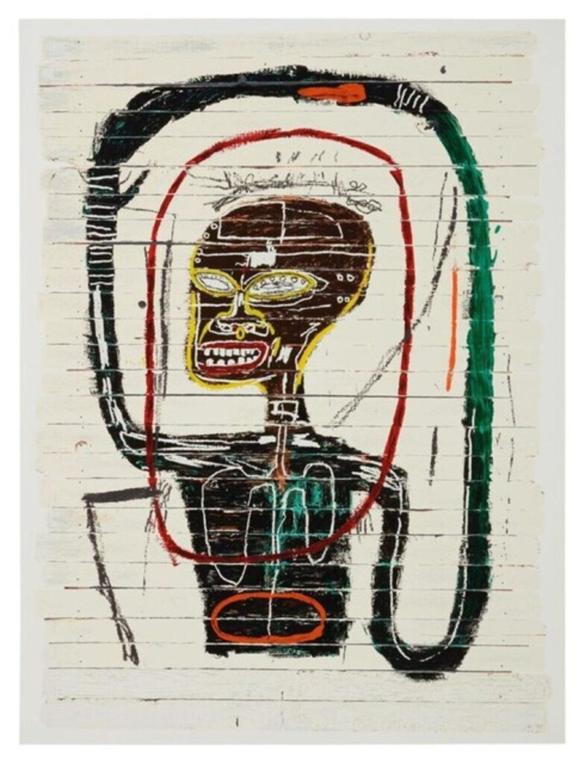 Jean-Michel Basquiat Flexible 1984/2016 Limited Edition Print