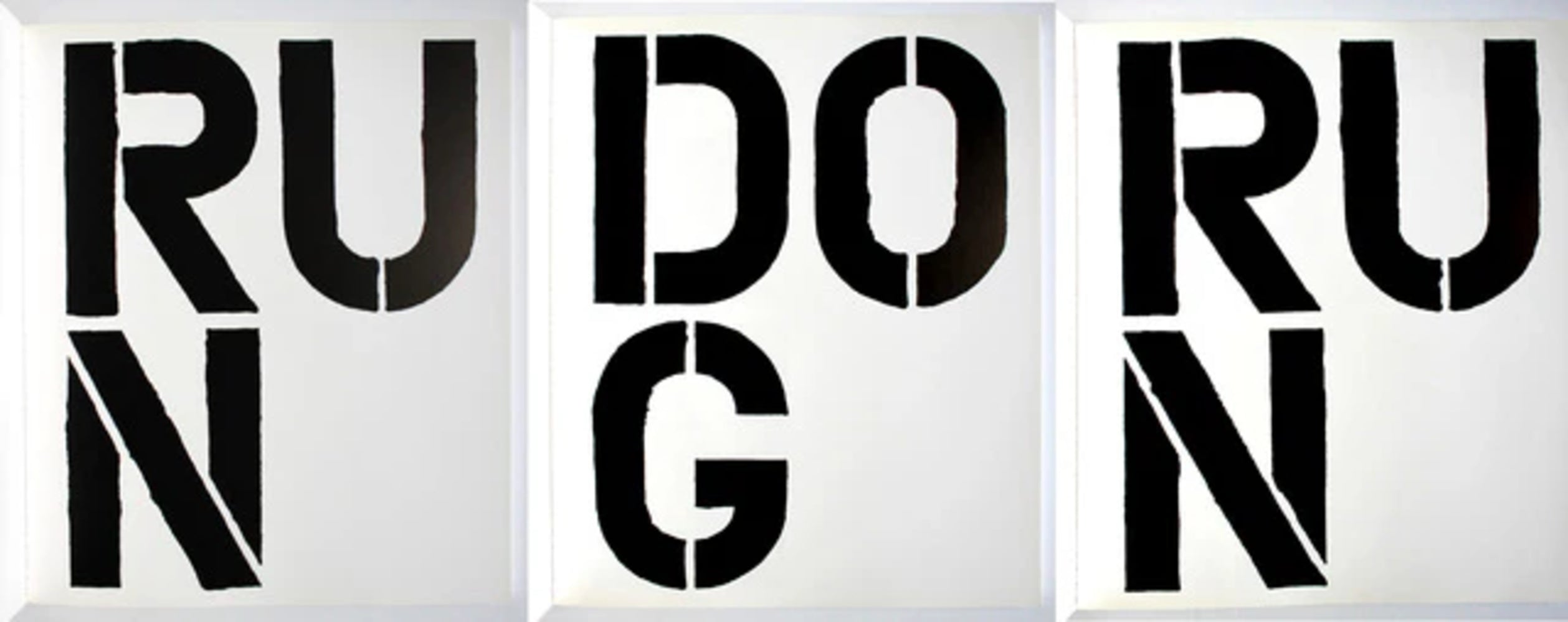 RUN DOG RUN - Dovehouse Contemporary