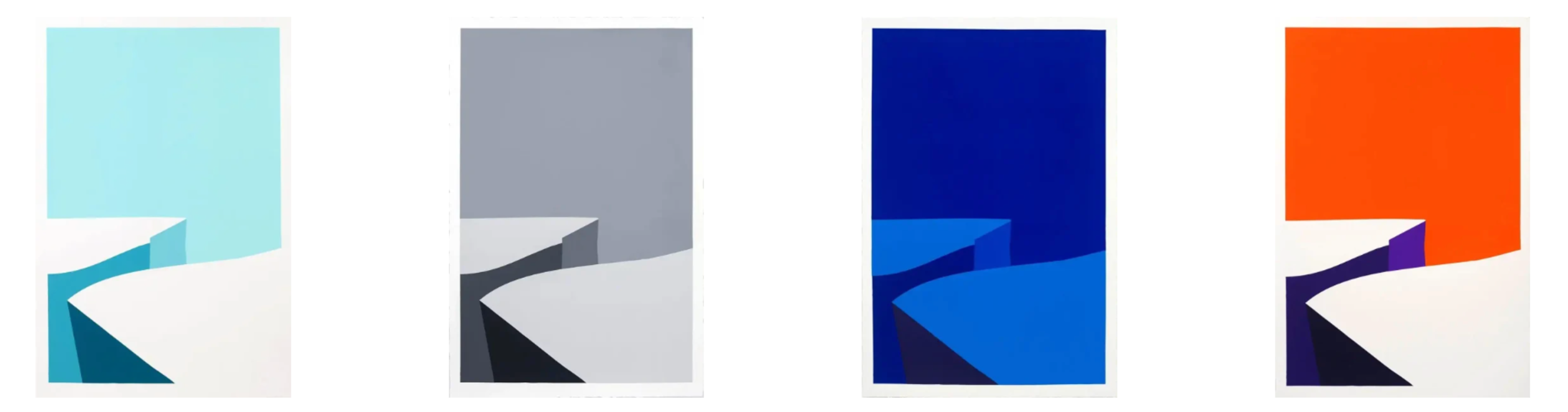 GLACIER - set of 4 - Dovehouse Contemporary