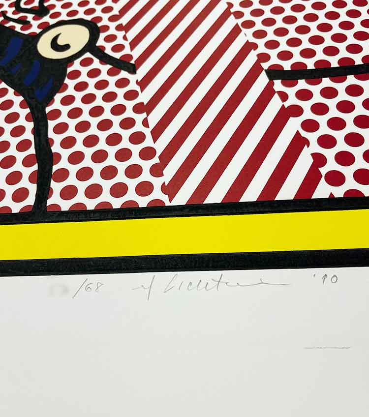 Roy Lichtenstein, Reflections on Minerva, 1990