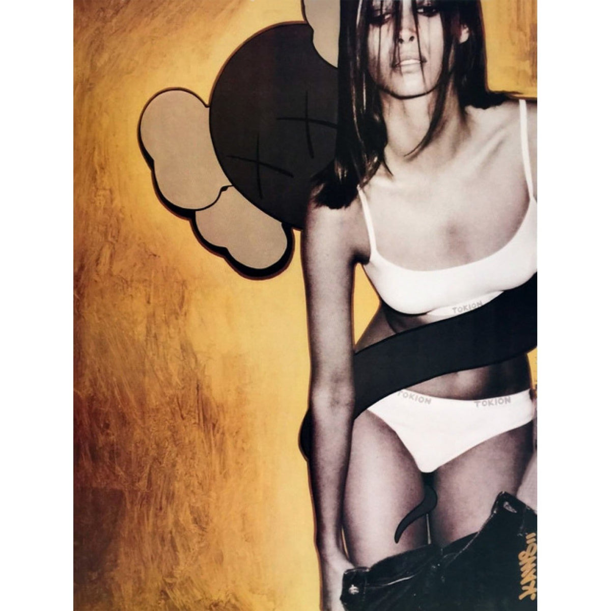 KAWS, Tokion Poster (Christy Turlington), 1999