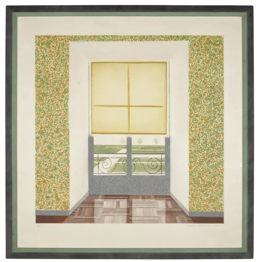 David Hockney, Contrejour in the French Style, 1974