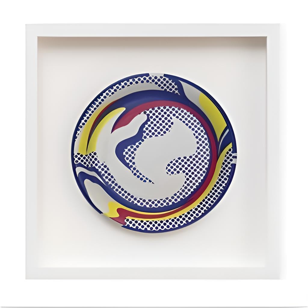 Roy Lichtenstein, Paper Plate, 1969 — Screenprint