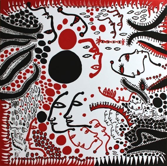 Yayoi Kusama, I Want To Sing My Heart Out In Praise of Life, 2009 — Offset Lithograph