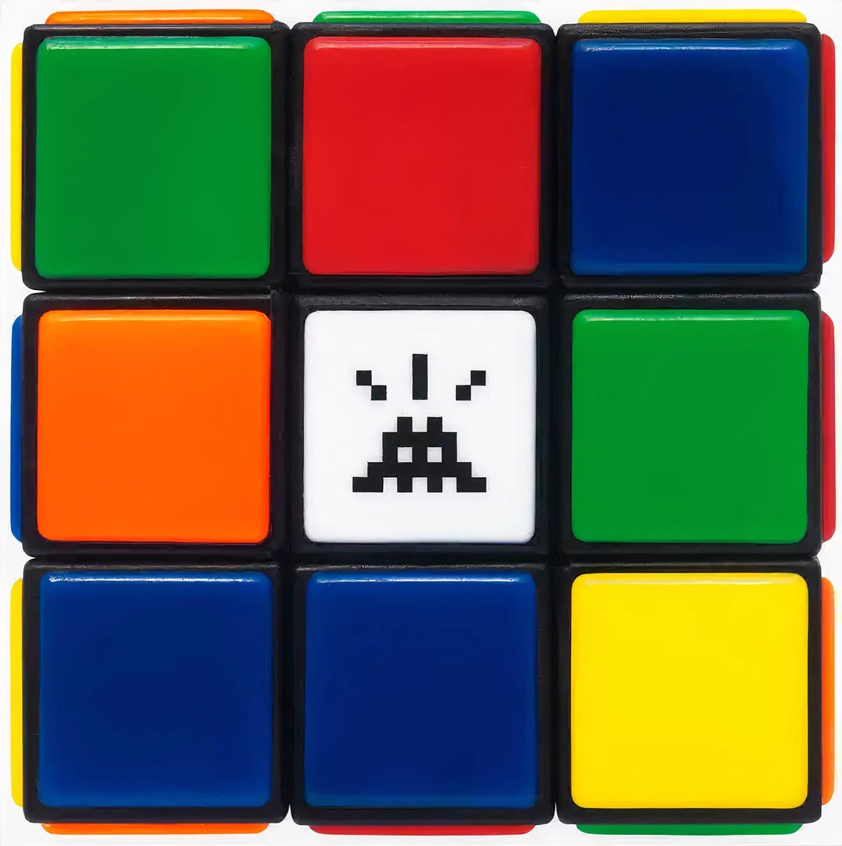 Invader HENI set of four works