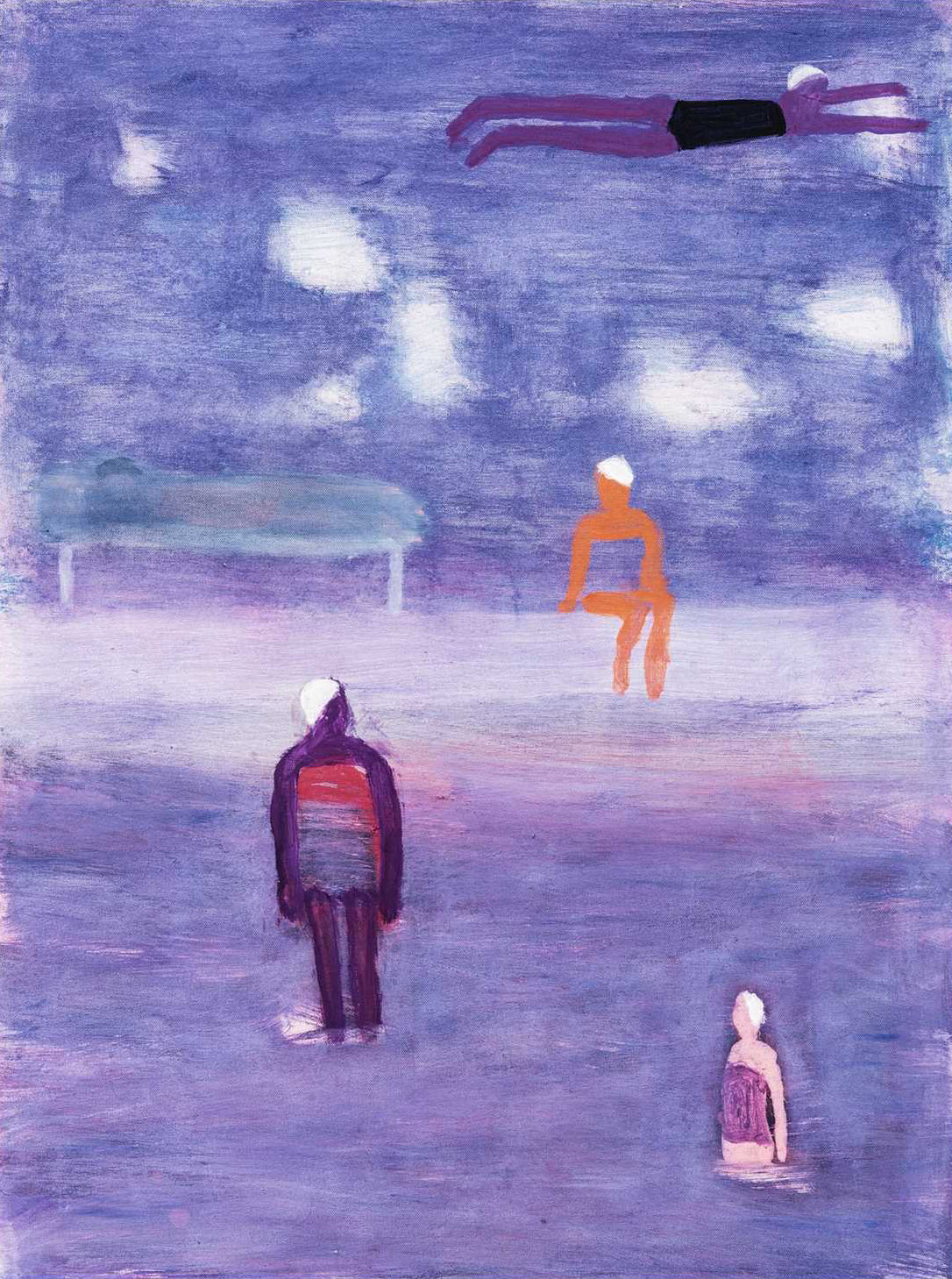 Katherine Bradford artwork available at Dovehouse Contemporary
