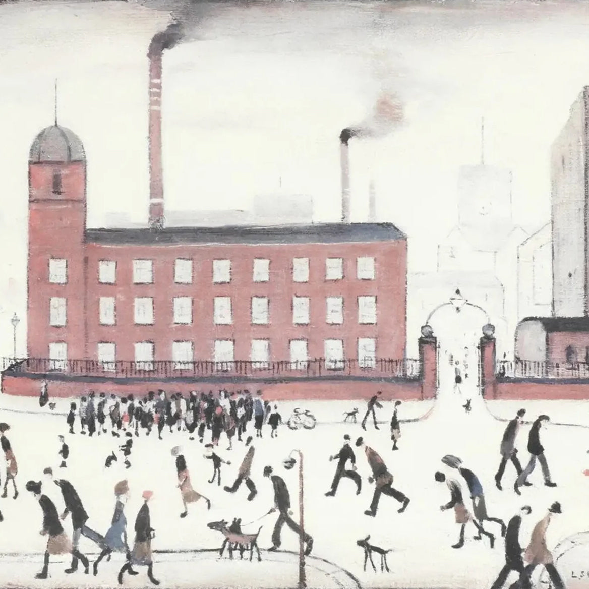 LS Lowry prints and artworks available from Dovehouse Contemporary