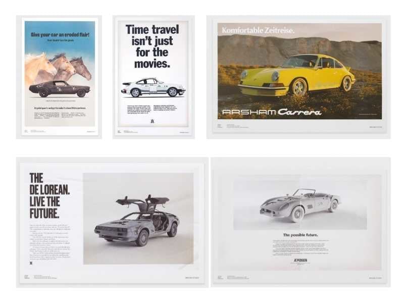 Fictional Advertisements Set of 5 Prints - My Store
