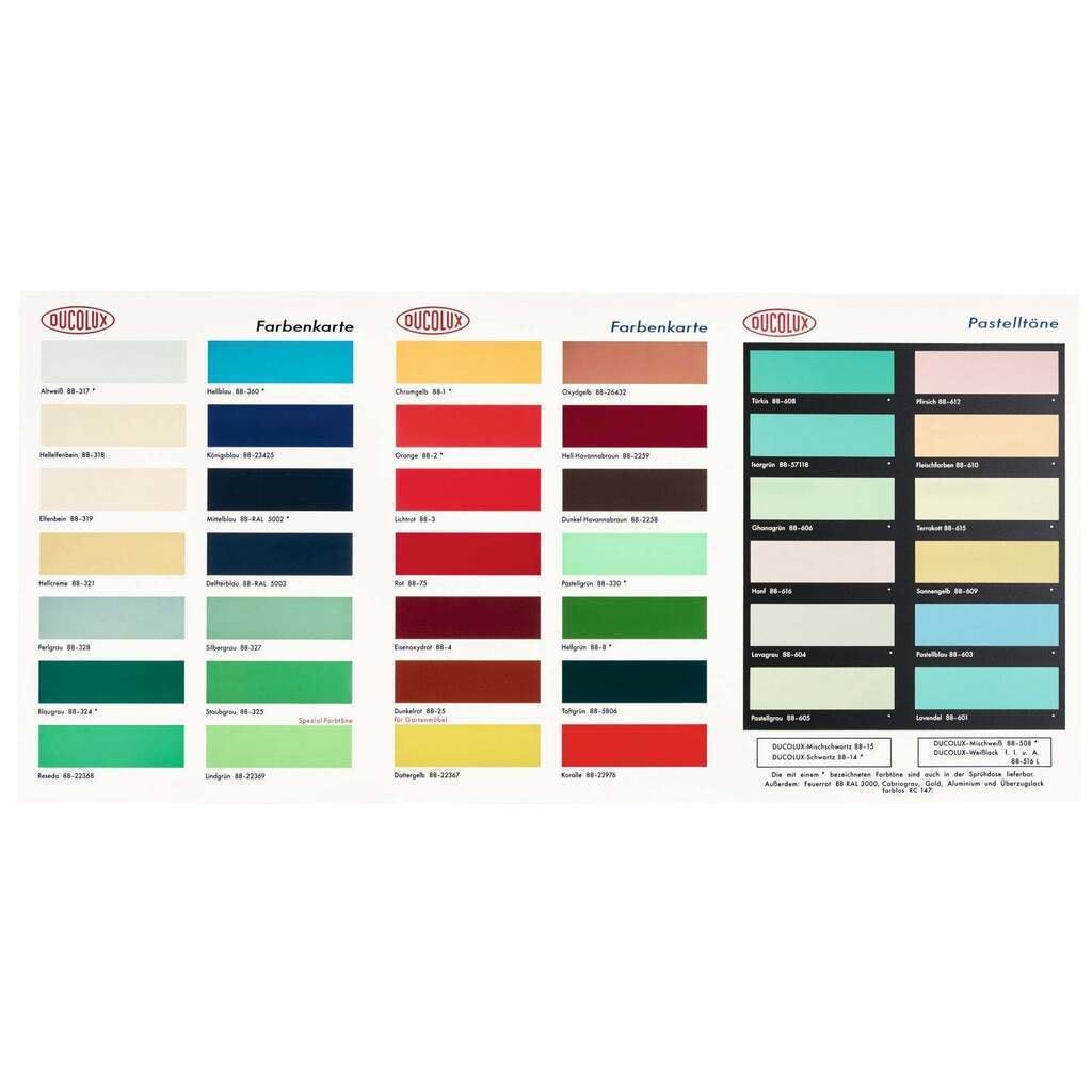 Colour Chart H-2 - My Store