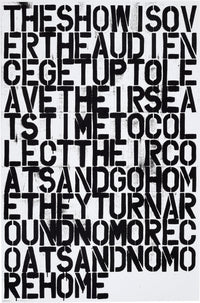 Untitled (The Show is Over)