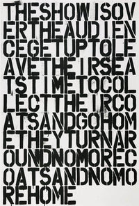 Untitled (The Show is Over)