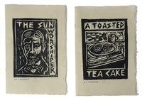 Two Short Stories, woodcut covers