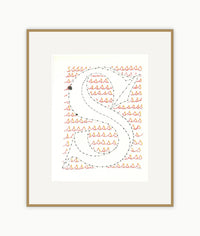 'S' from 'Hockney's Alphabet'