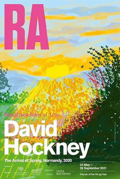 Royal Academy Poster - Dovehouse Contemporary