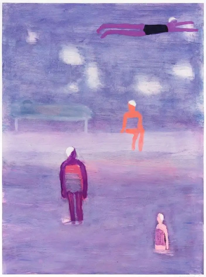Swimmers in Fog - My Store