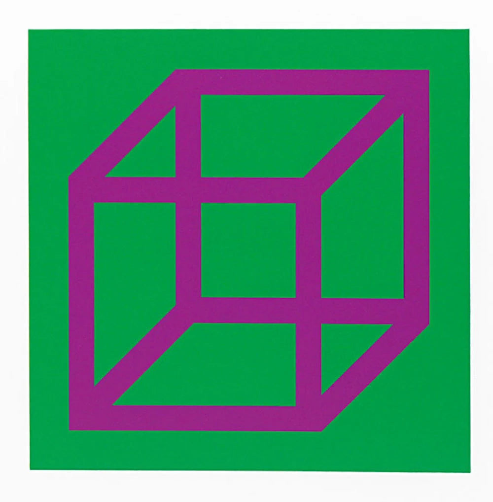 Cubes in Color on Color - Dovehouse Contemporary