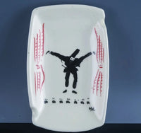 David Hockney Ontario Ashtray 1984 Ceramic Artwork