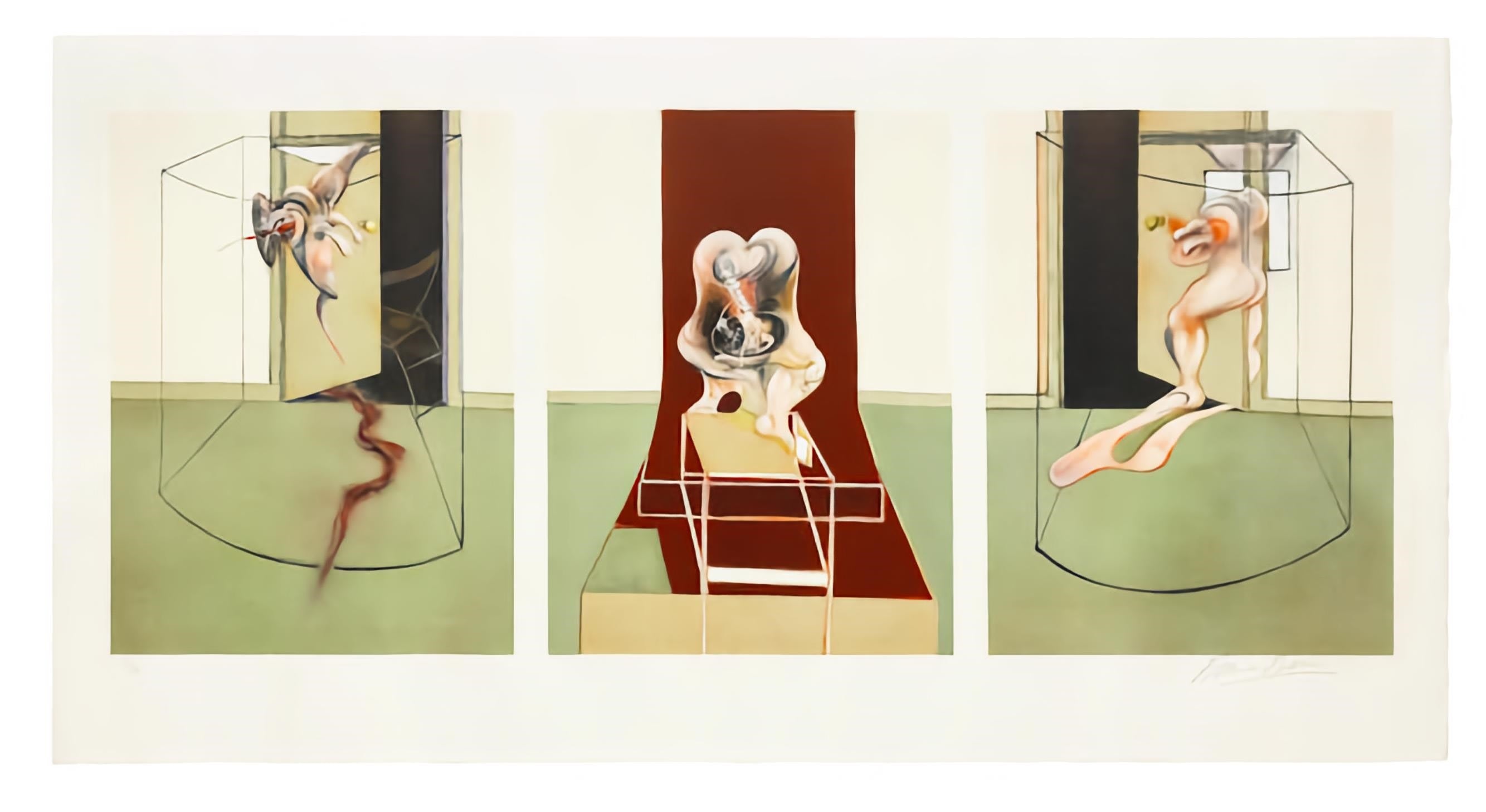 Triptych Inspired by Oresteia of Aeschylus (s.9503) - My Store