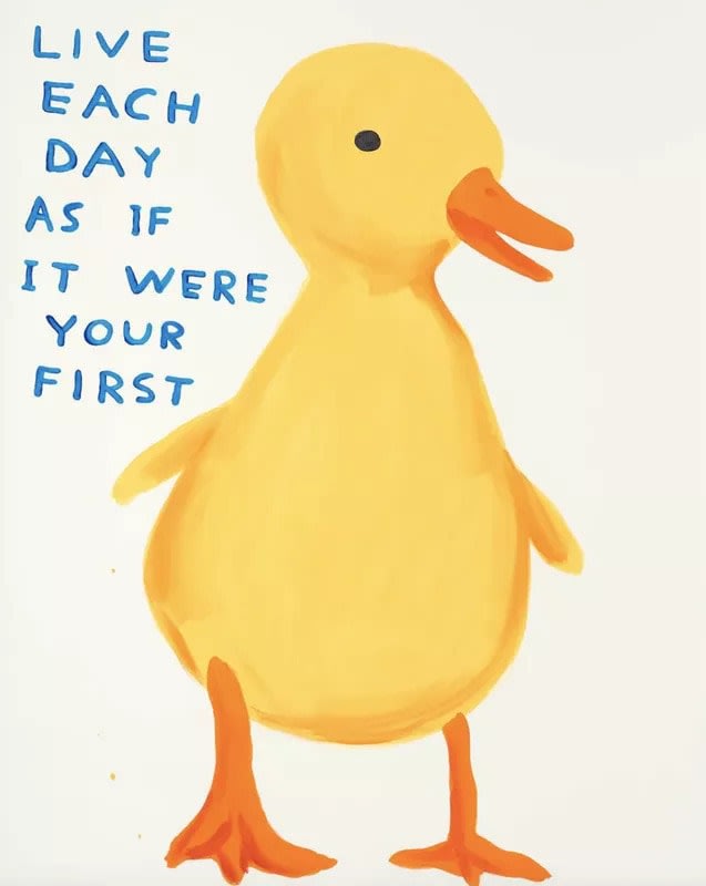 Live Each Day As If It Were Your First - My Store