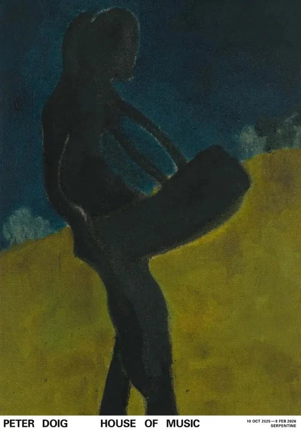 Peter Doig House of Music 2025 Exhibition Poster