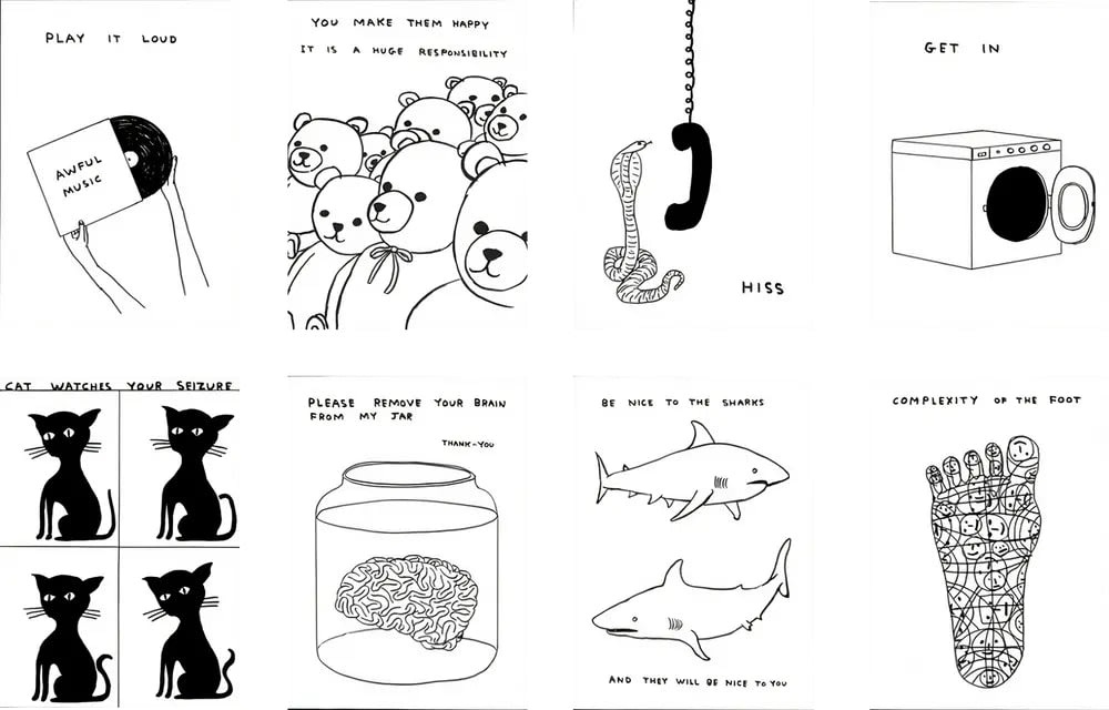 The Untitled Black and White Series (complete set of 8) - My Store