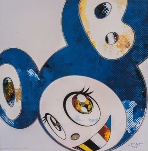 And Then x 6 (Blue: The Polke Method) - Dovehouse Contemporary