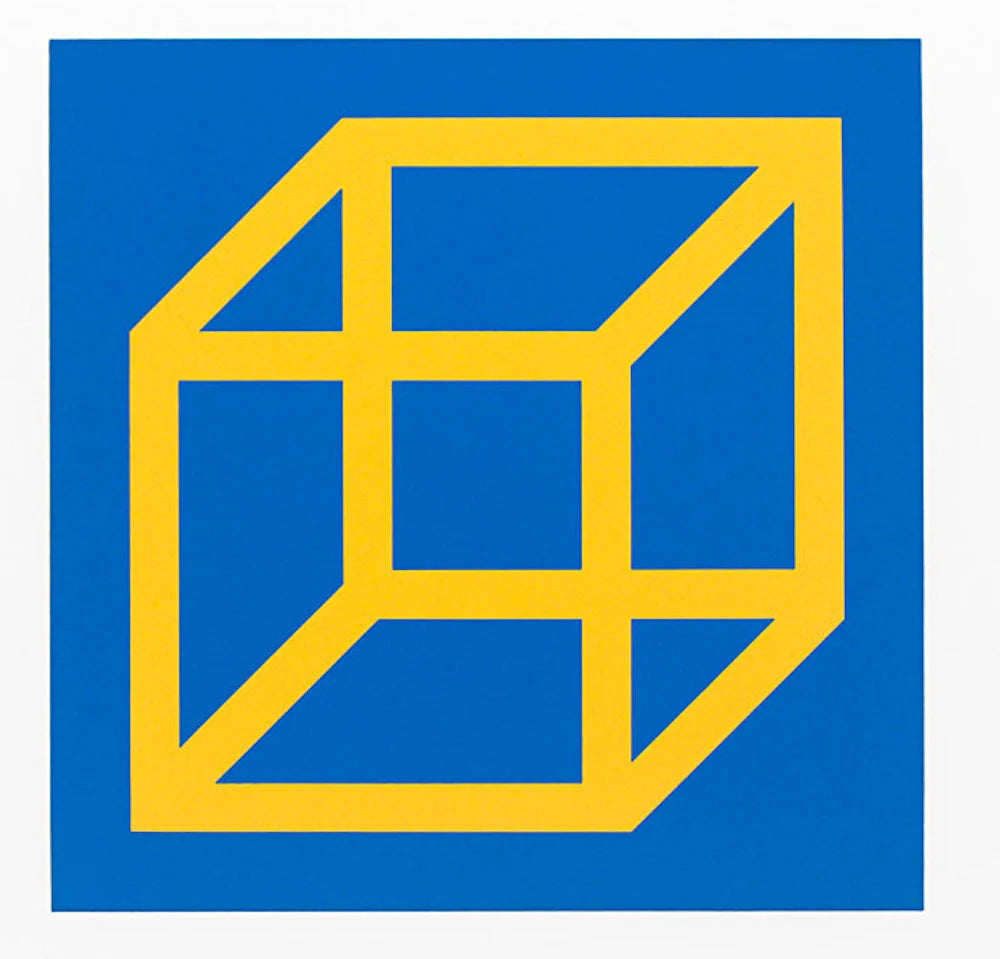 Cubes in Color on Color - Dovehouse Contemporary