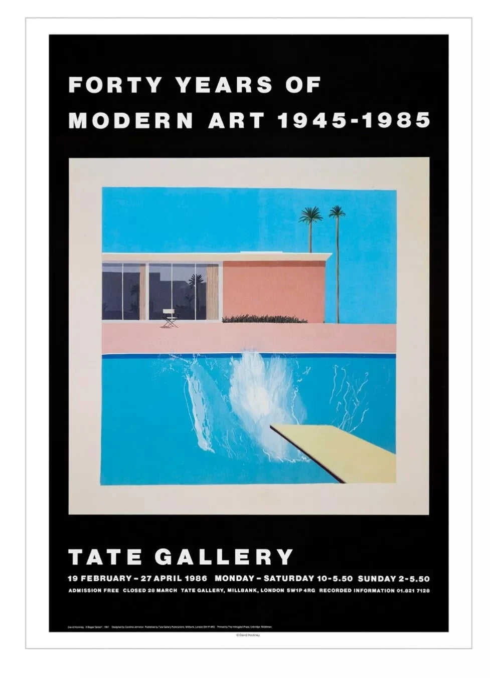 A Bigger Splash – Forty Years of Modern Art - Dovehouse Contemporary