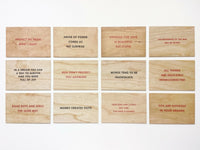 Truisms (set of 12)