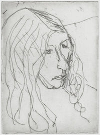 Chantal Joffe Esme in Venice Etching 2023