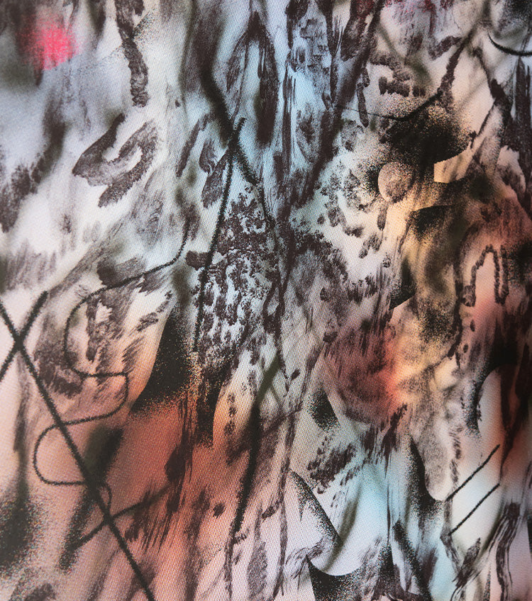 Julie Mehretu Corner of Lake and Minnehaha (Blue) 2022 Screenprint