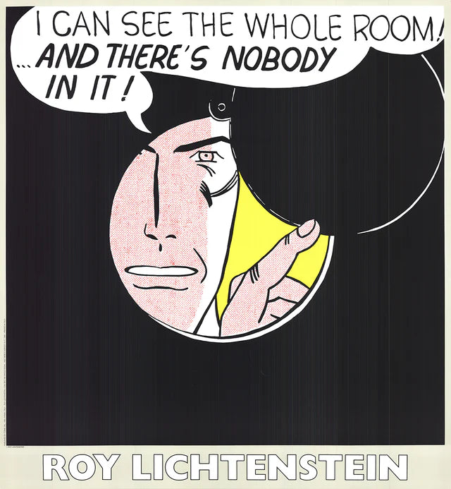 ROY LICHTENSTEIN I Can See The Whole Room - For Sale | Dovehouse Contemporary
