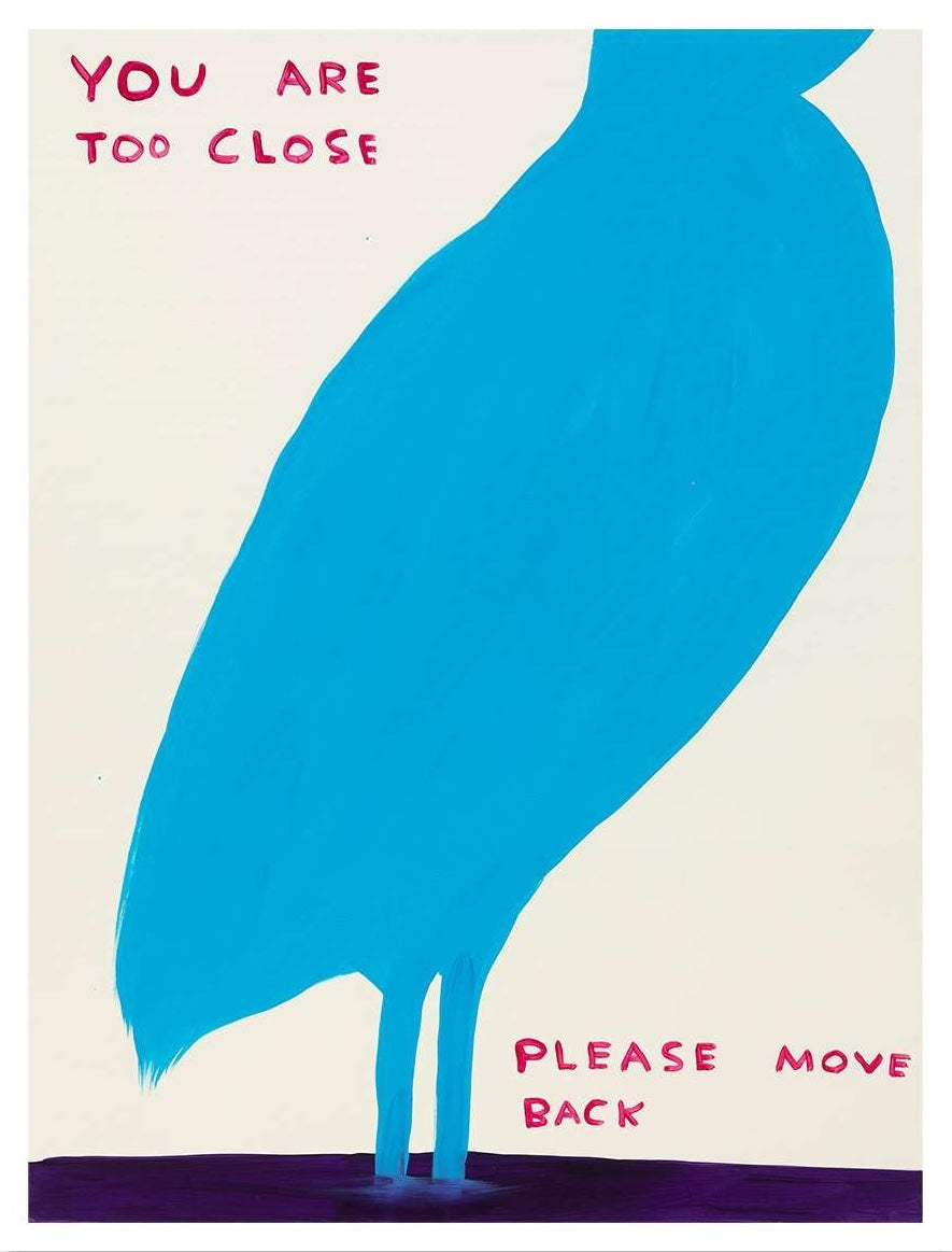 You Are Too Close - Dovehouse Contemporary